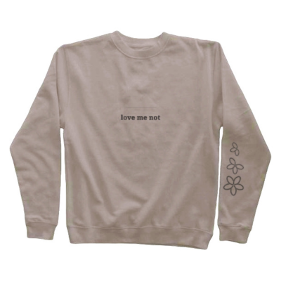 lmn embroidered crewneck